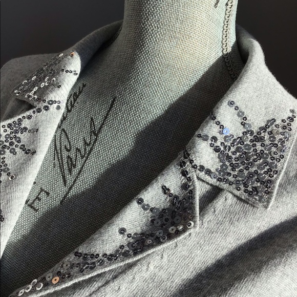 Love MOSCHINO 3/4 sleeve v neck cardigan - Picture 3 of 13